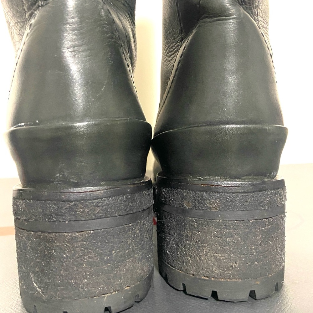 Prada green  Leather riding Boots - Picture 9 of 16